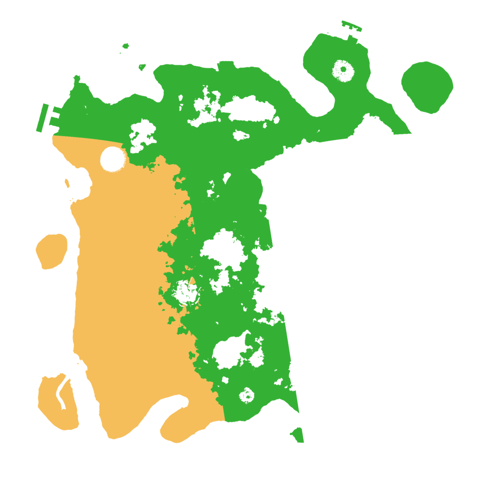 Biome Rust Map: Procedural Map, Size: 3500, Seed: 860172535