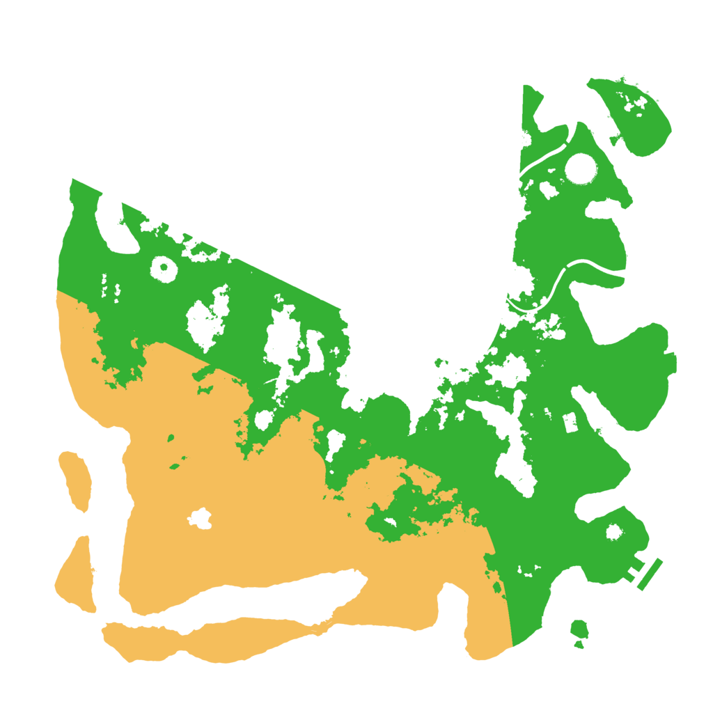 Biome Rust Map: Procedural Map, Size: 4000, Seed: 793838795