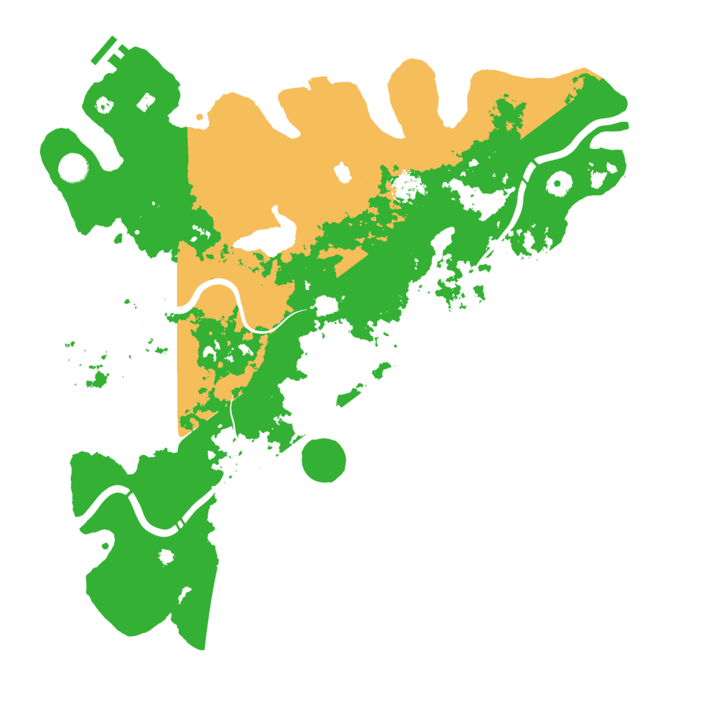Biome Rust Map: Procedural Map, Size: 4250, Seed: 1995538339