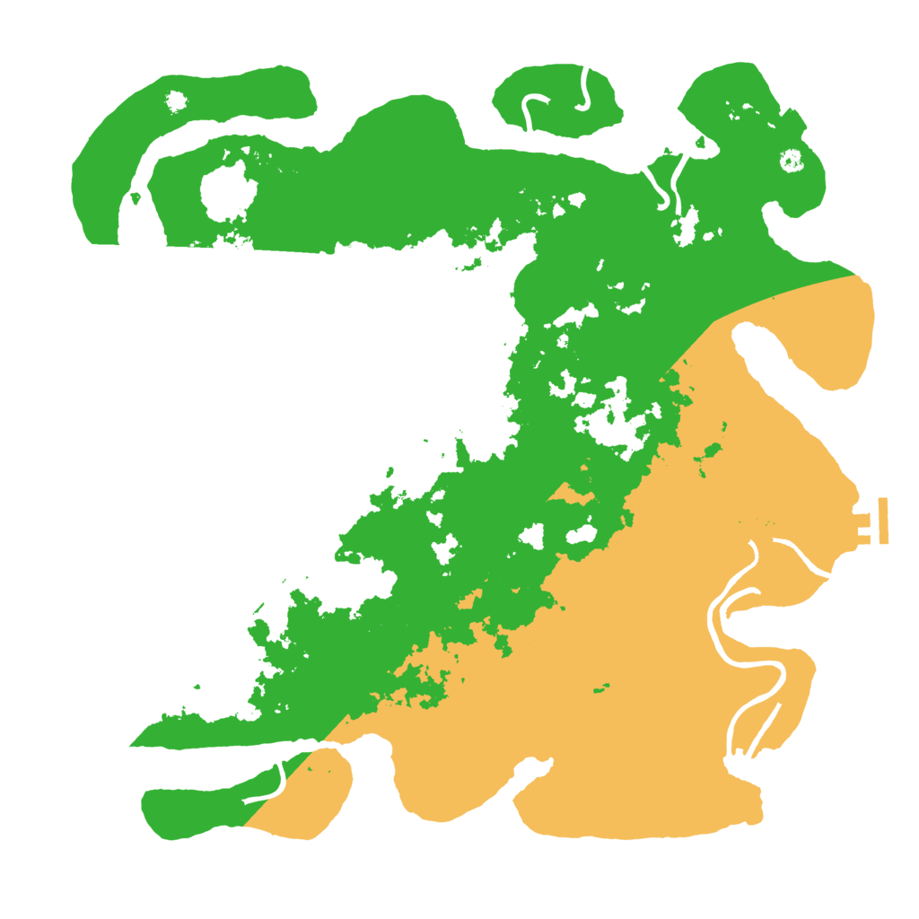 Biome Rust Map: Procedural Map, Size: 4000, Seed: 471500837