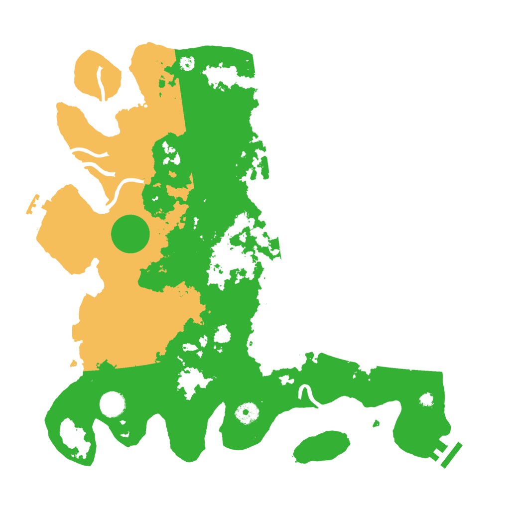 Biome Rust Map: Procedural Map, Size: 3500, Seed: 996728904