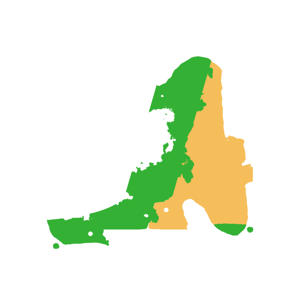 Biome Rust Map: Procedural Map, Size: 2000, Seed: 838065865