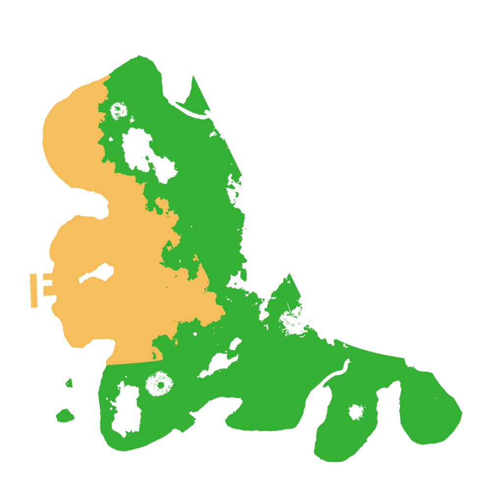 Biome Rust Map: Procedural Map, Size: 3000, Seed: 25809932