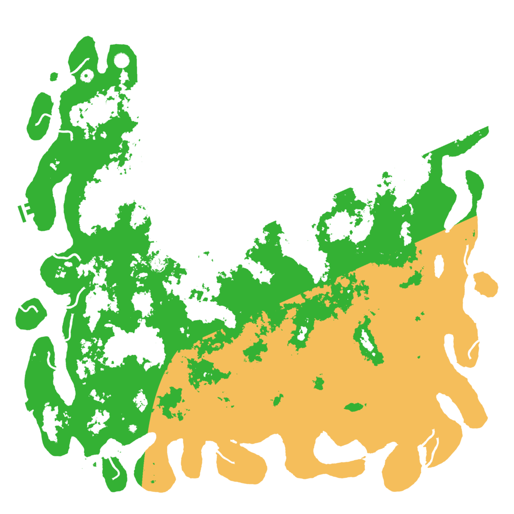 Biome Rust Map: Procedural Map, Size: 6000, Seed: 857159481