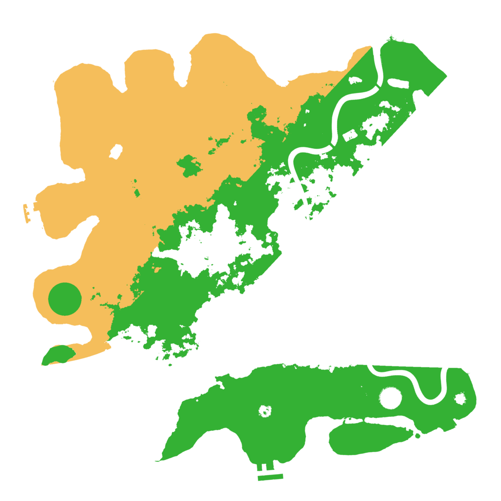 Biome Rust Map: Procedural Map, Size: 4000, Seed: 120366453