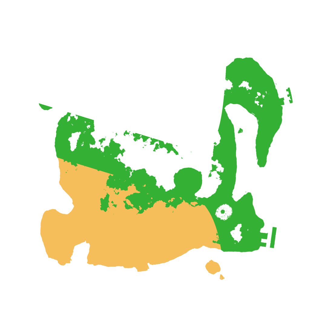 Biome Rust Map: Procedural Map, Size: 3000, Seed: 180455755