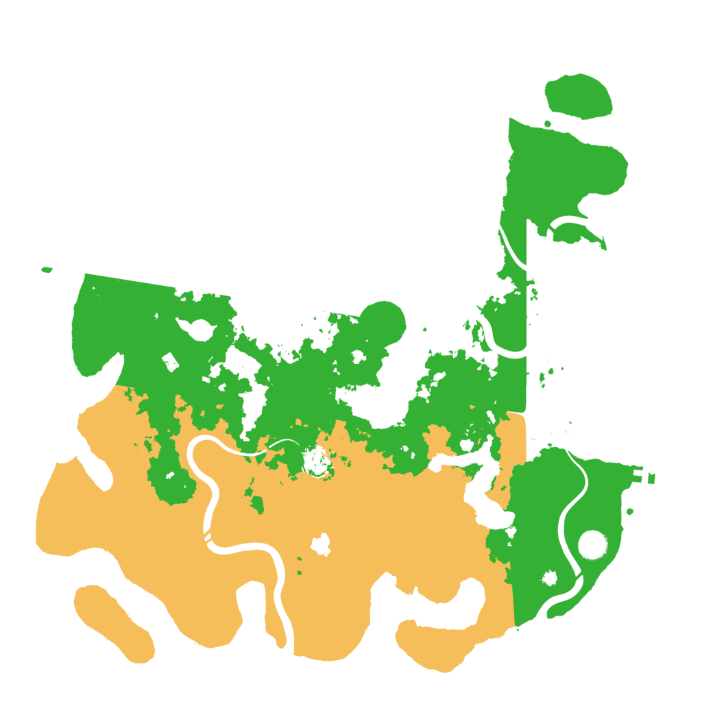 Biome Rust Map: Procedural Map, Size: 4250, Seed: 978184551