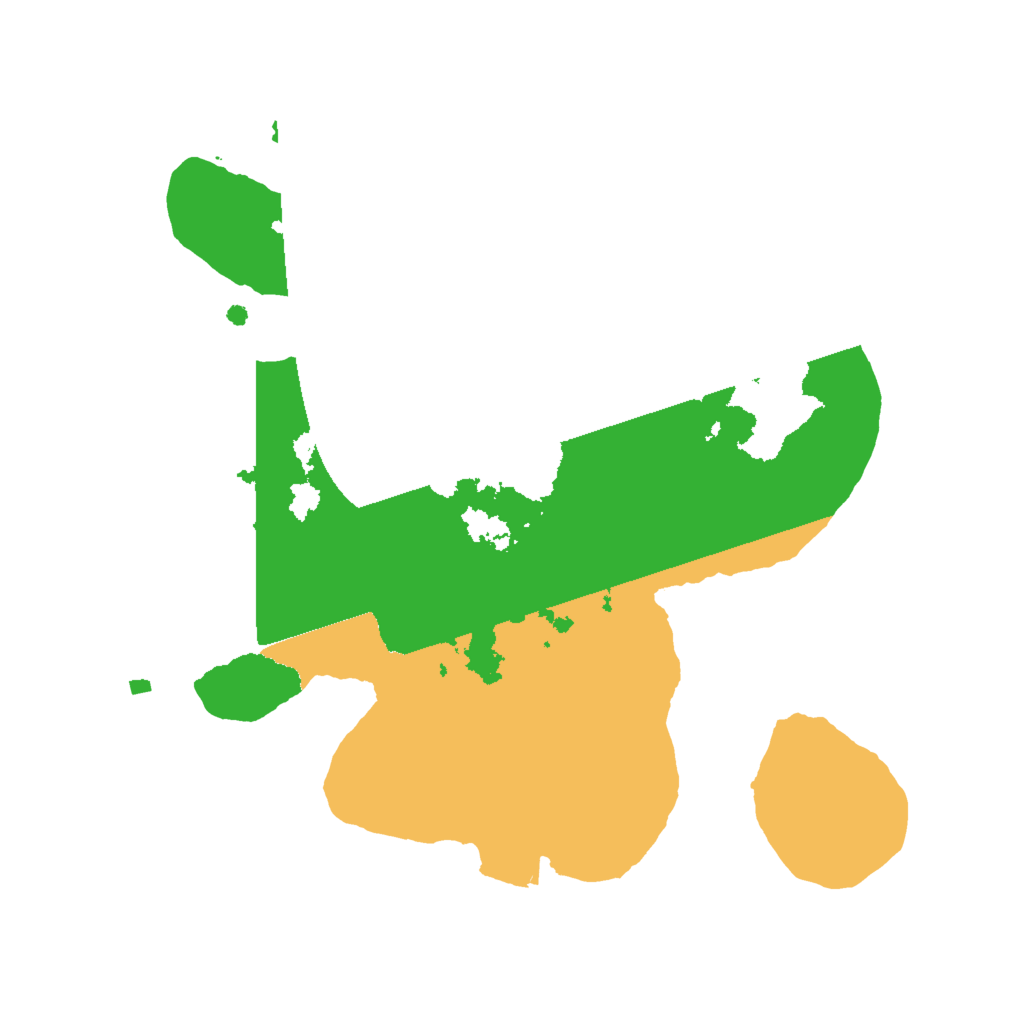 Biome Rust Map: Procedural Map, Size: 2000, Seed: 174883188