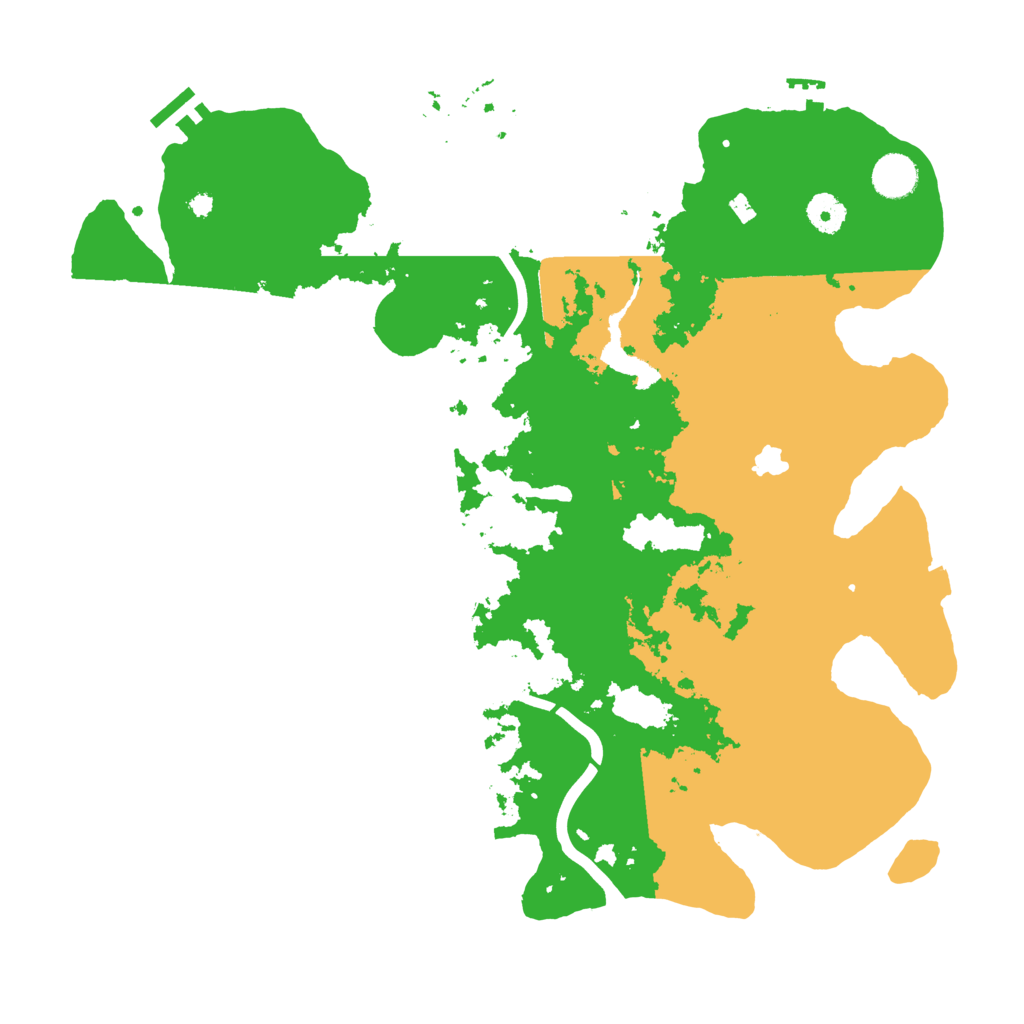 Biome Rust Map: Procedural Map, Size: 4000, Seed: 936346565