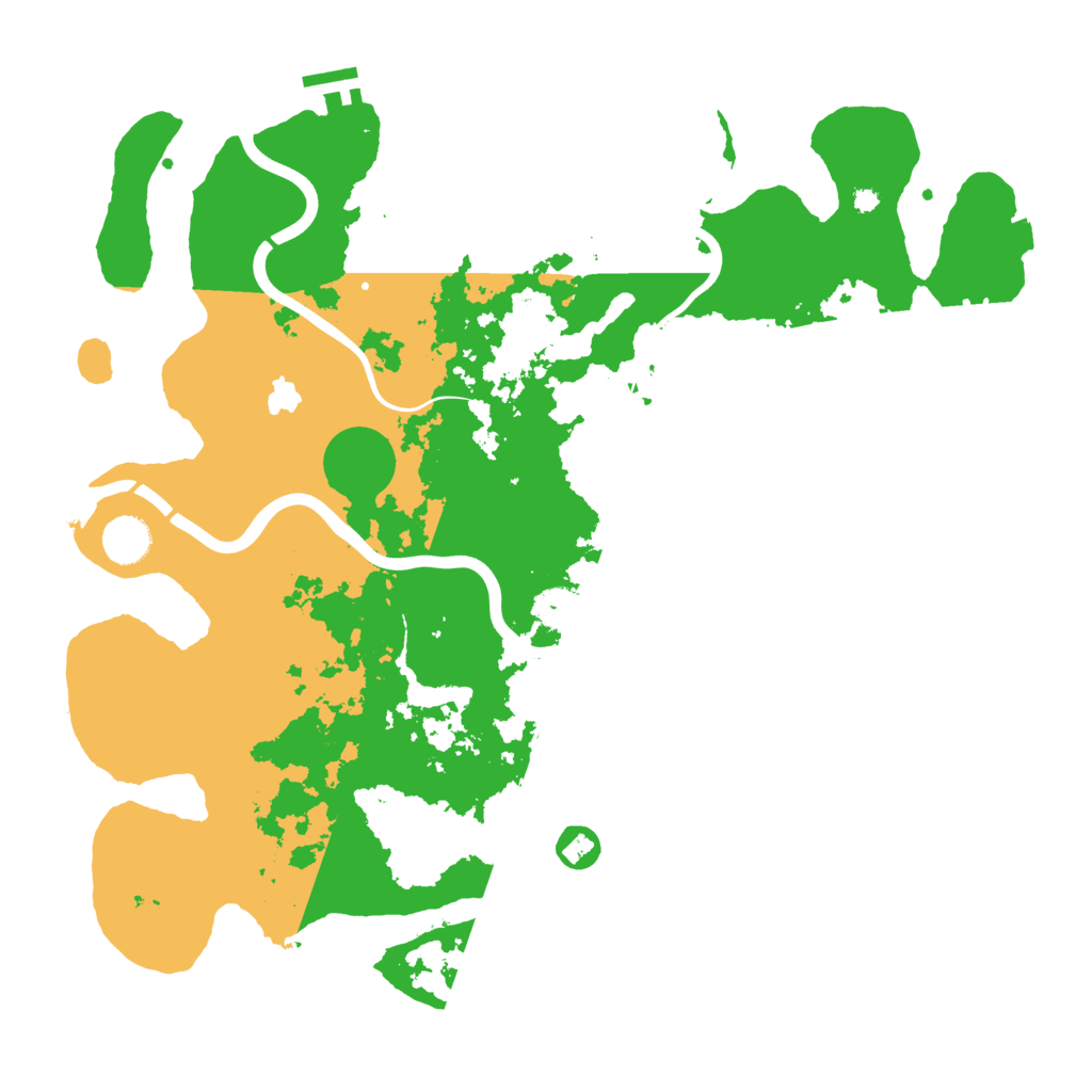 Biome Rust Map: Procedural Map, Size: 4000, Seed: 1290954063