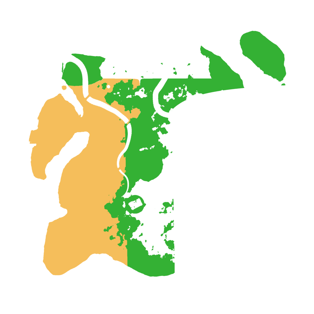 Biome Rust Map: Procedural Map, Size: 2700, Seed: 1940785089
