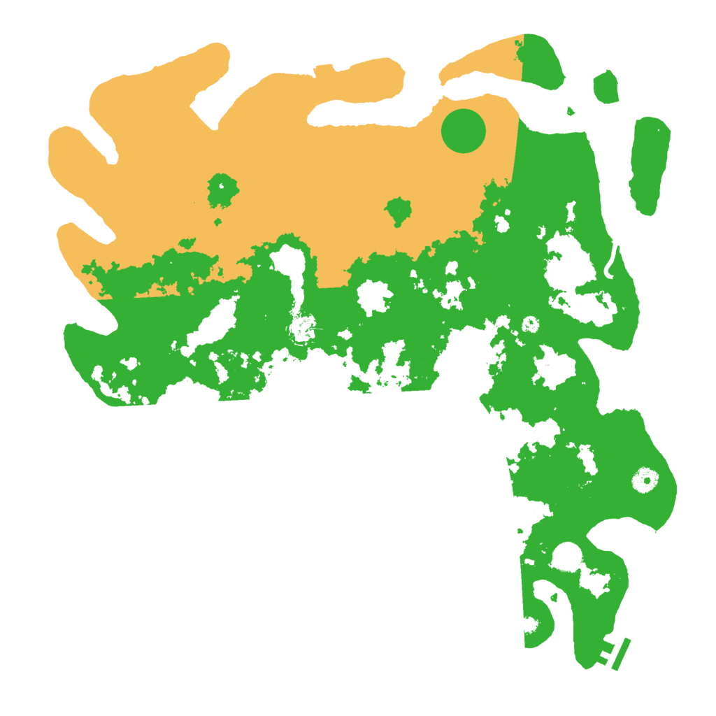 Biome Rust Map: Procedural Map, Size: 4250, Seed: 1690
