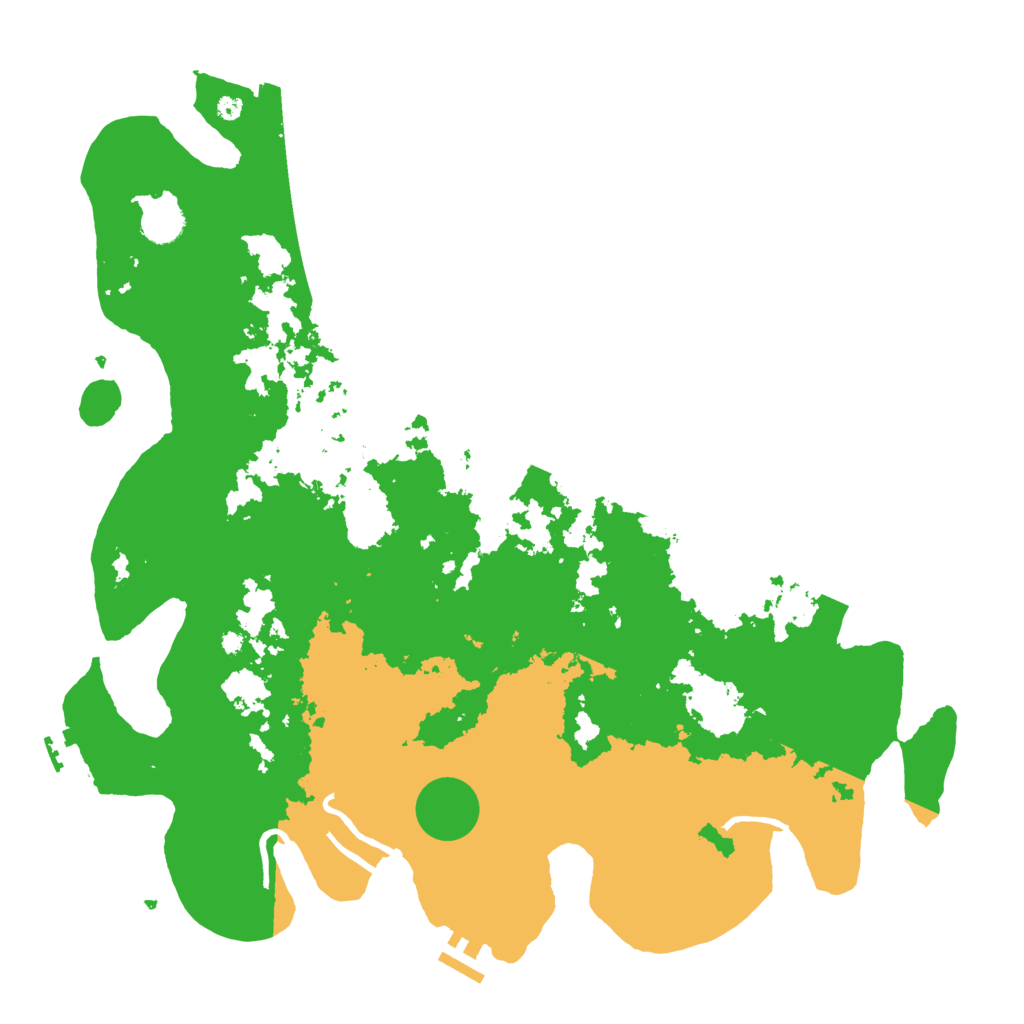 Biome Rust Map: Procedural Map, Size: 4250, Seed: 41976111