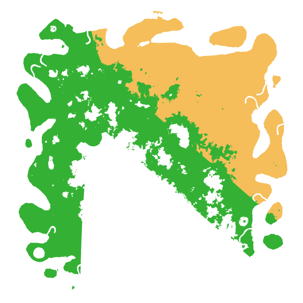 Biome Rust Map: Procedural Map, Size: 4800, Seed: 559602402