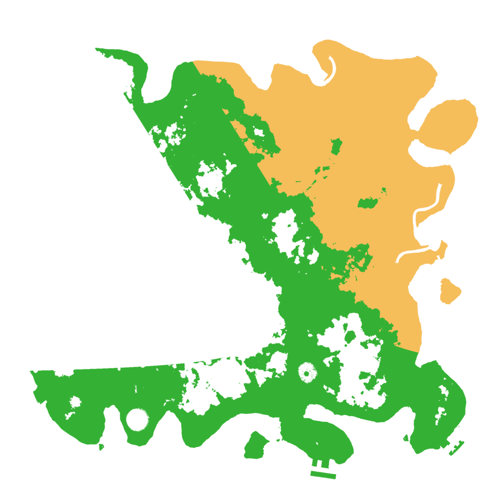 Biome Rust Map: Procedural Map, Size: 4000, Seed: 146129619