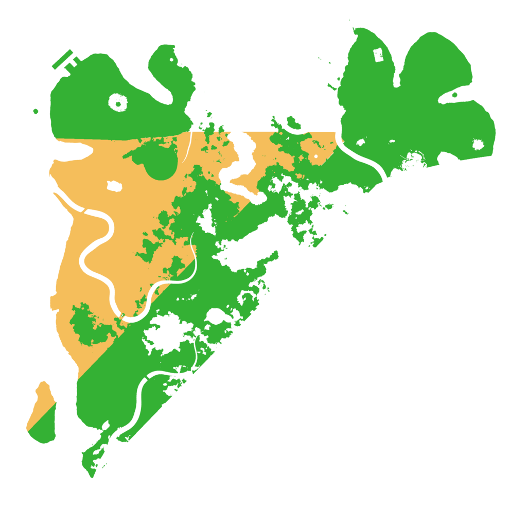 Biome Rust Map: Procedural Map, Size: 4250, Seed: 143772379