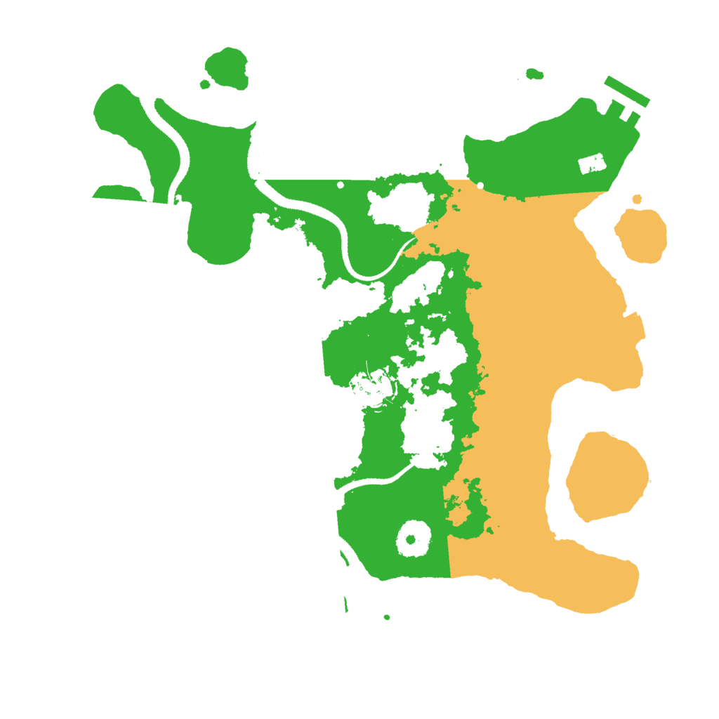 Biome Rust Map: Procedural Map, Size: 3000, Seed: 2133955705