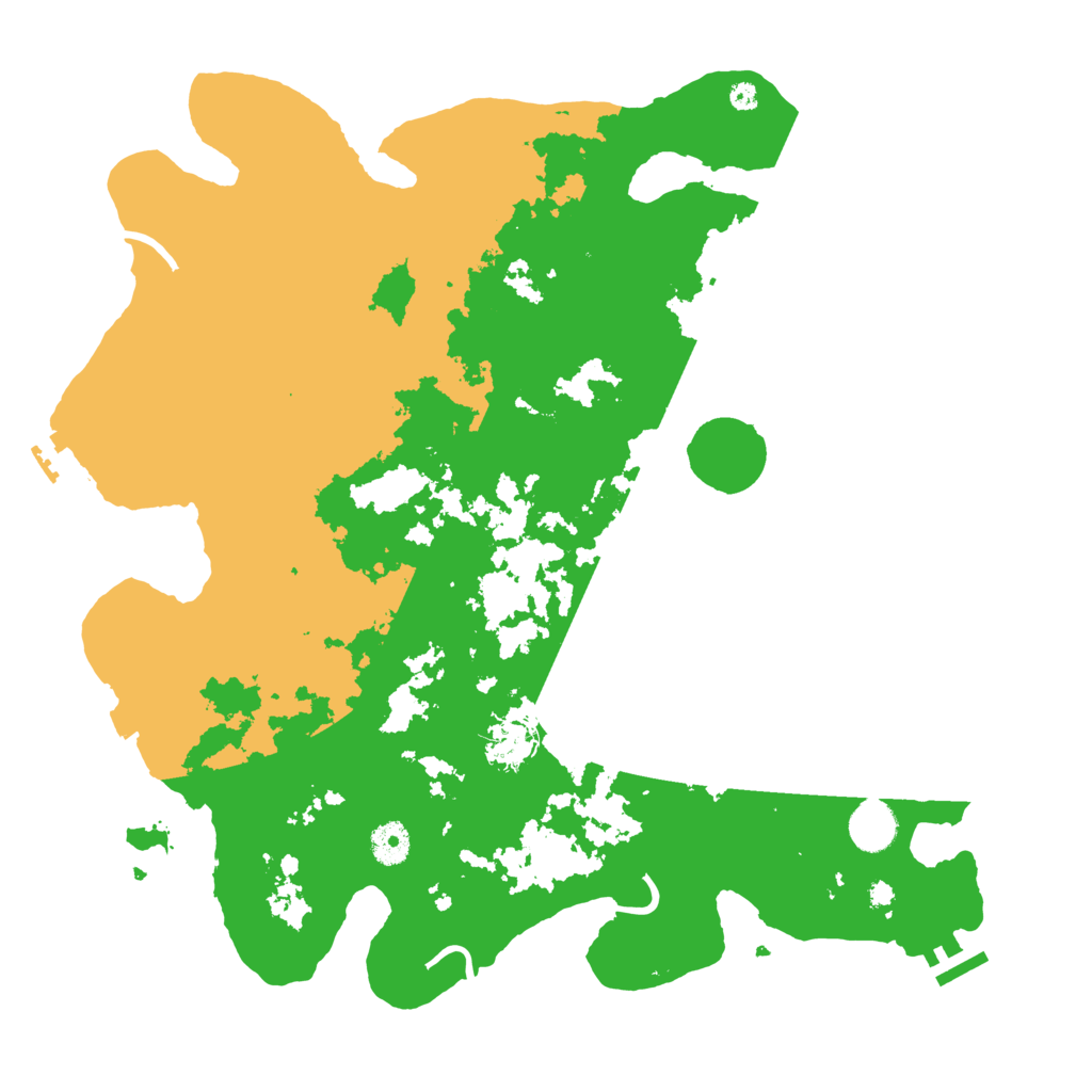 Biome Rust Map: Procedural Map, Size: 4000, Seed: 1114817854