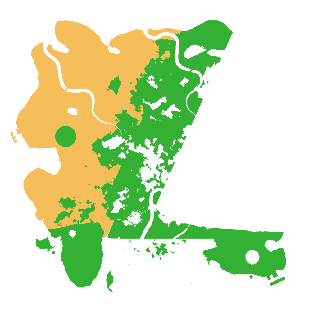 Biome Rust Map: Procedural Map, Size: 4000, Seed: 1114817854