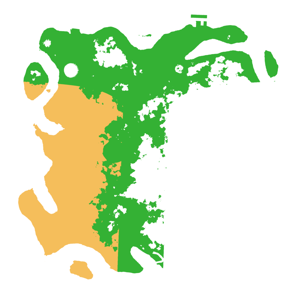 Biome Rust Map: Procedural Map, Size: 3800, Seed: 483904483