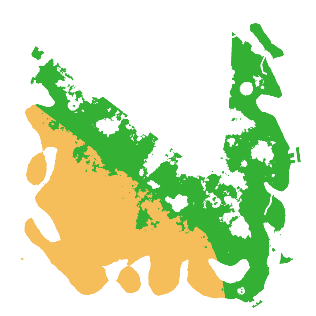 Biome Rust Map: Procedural Map, Size: 4250, Seed: 541765262