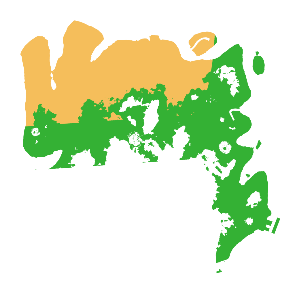 Biome Rust Map: Procedural Map, Size: 3650, Seed: 58667716