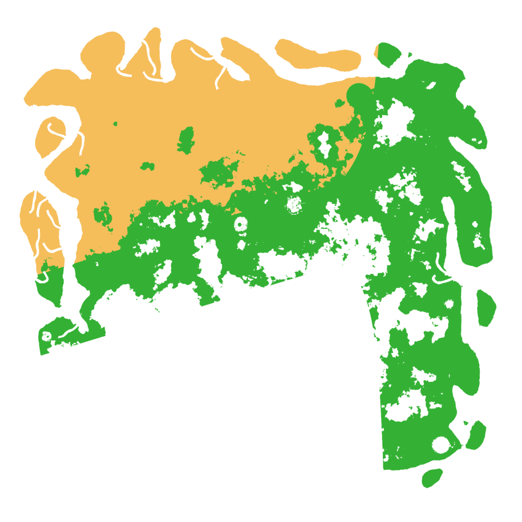 Biome Rust Map: Procedural Map, Size: 5500, Seed: 582079506