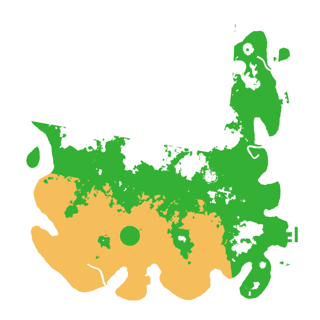 Biome Rust Map: Procedural Map, Size: 4250, Seed: 420728800