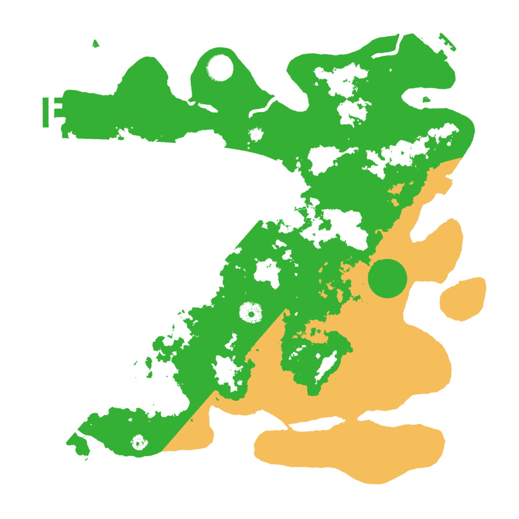 Biome Rust Map: Procedural Map, Size: 3500, Seed: 1623161259