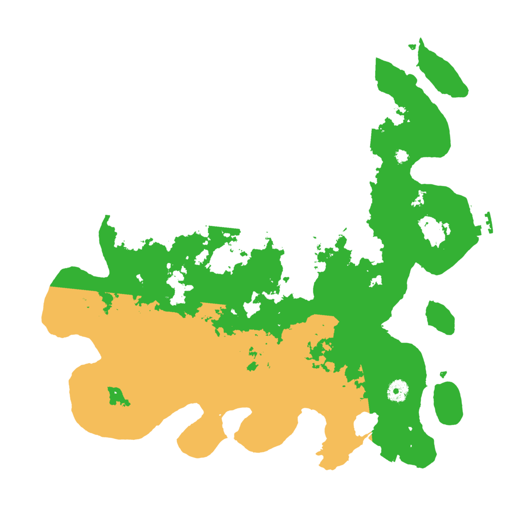 Biome Rust Map: Procedural Map, Size: 3600, Seed: 471238237