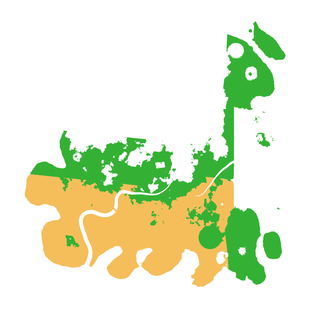 Biome Rust Map: Procedural Map, Size: 3600, Seed: 471238237