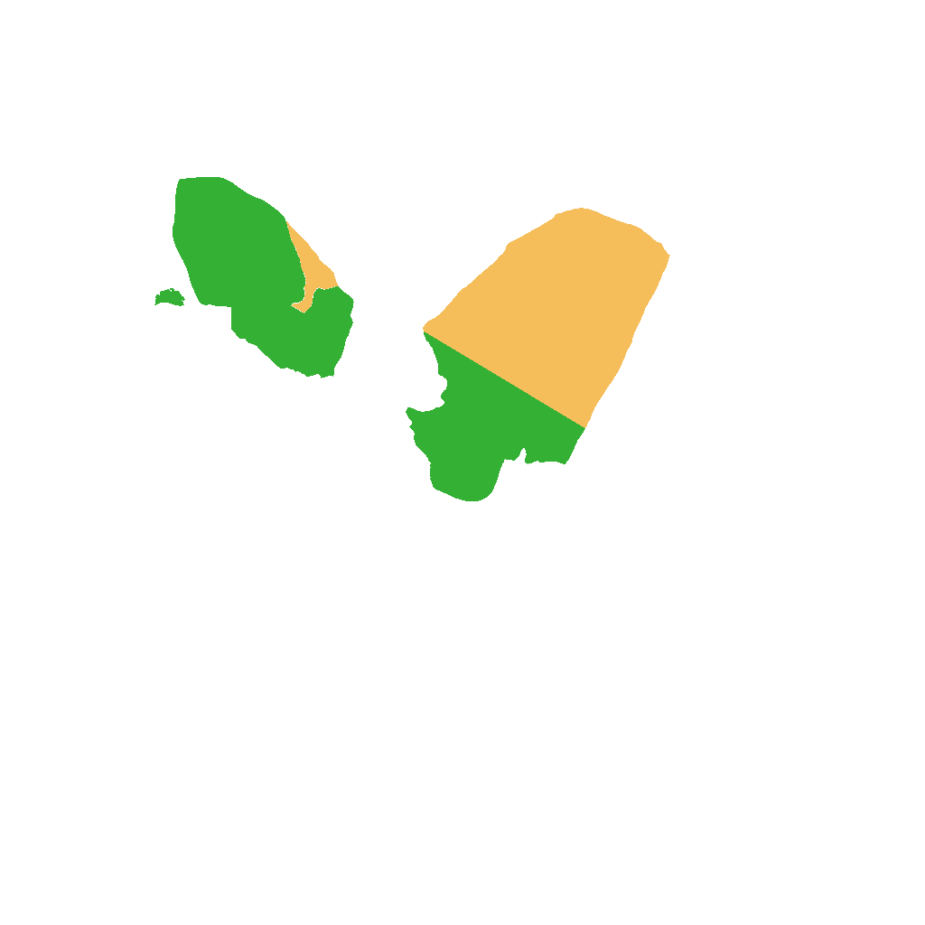 Biome Rust Map: Procedural Map, Size: 1234, Seed: 9552905