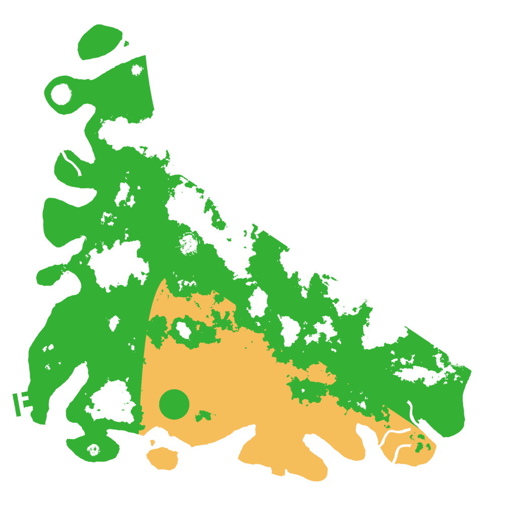 Biome Rust Map: Procedural Map, Size: 4500, Seed: 27076773