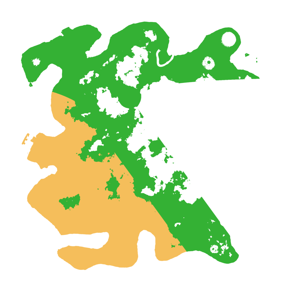 Biome Rust Map: Procedural Map, Size: 3600, Seed: 108