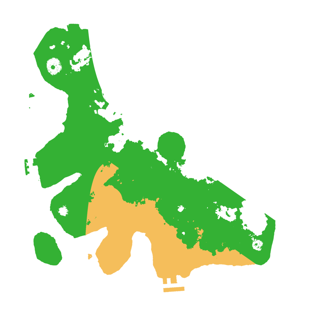 Biome Rust Map: Procedural Map, Size: 3000, Seed: 588610435