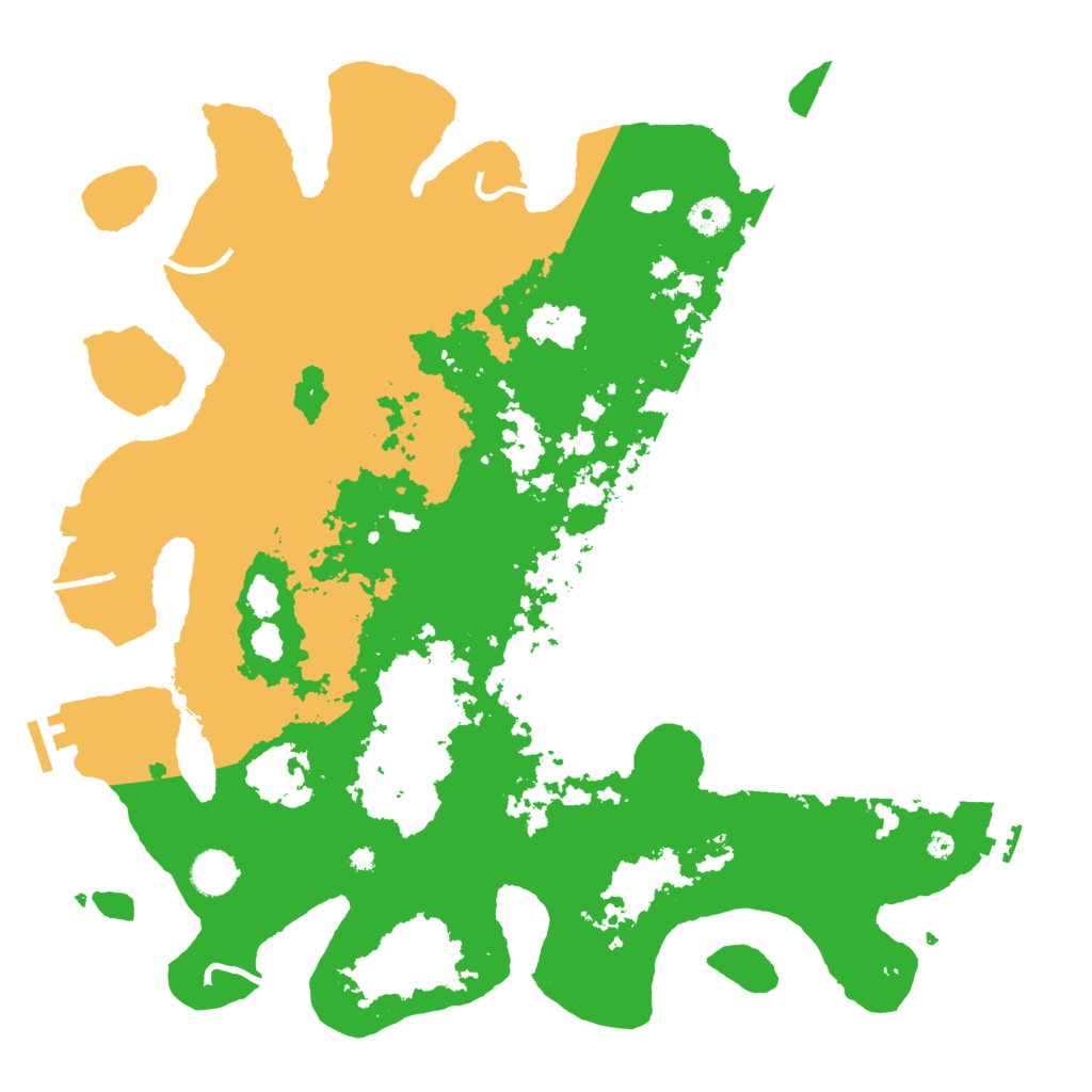 Biome Rust Map: Procedural Map, Size: 4200, Seed: 1217951803
