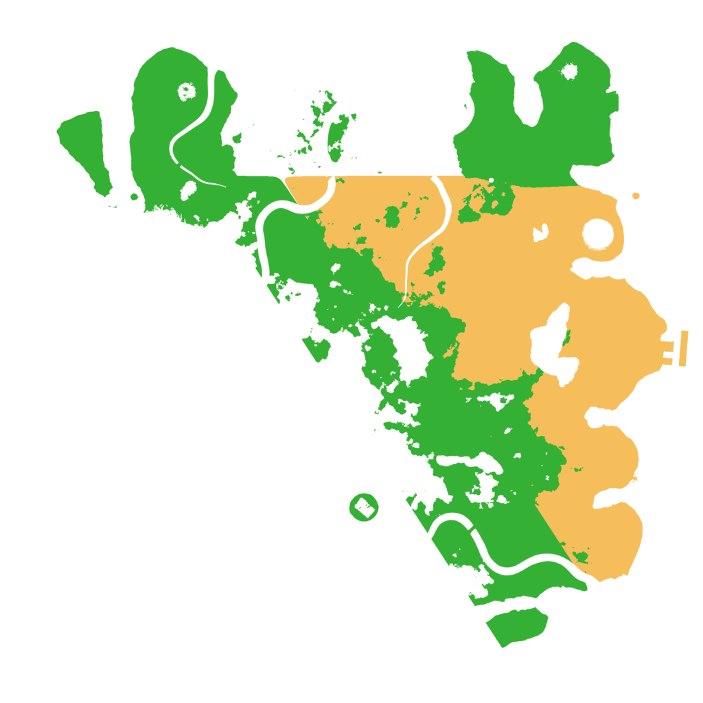 Biome Rust Map: Procedural Map, Size: 4000, Seed: 1122438484