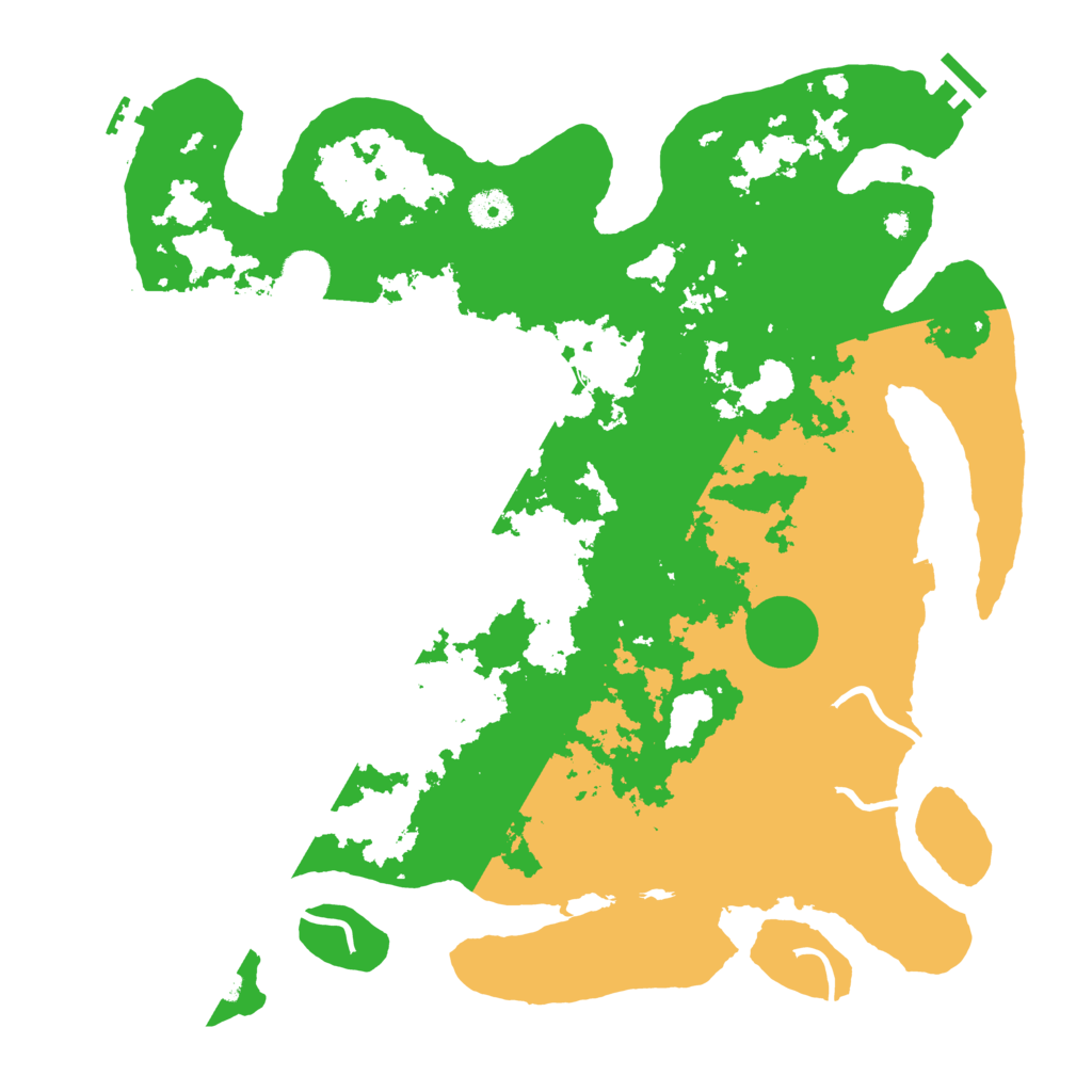 Biome Rust Map: Procedural Map, Size: 4000, Seed: 4912365