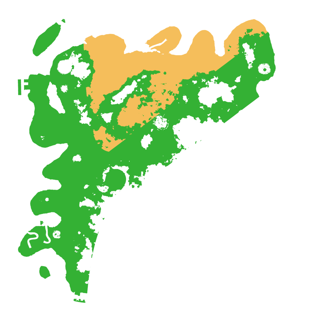 Biome Rust Map: Procedural Map, Size: 4000, Seed: 1064686121