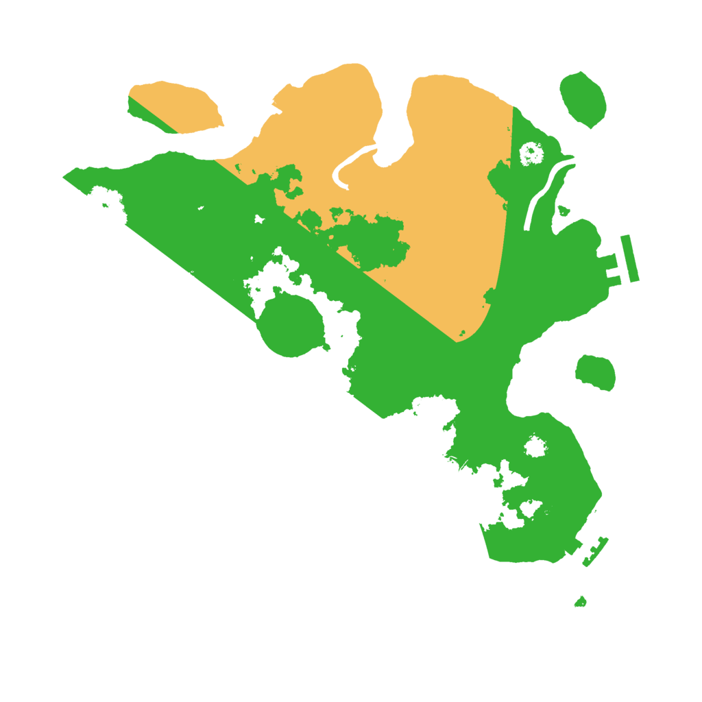 Biome Rust Map: Procedural Map, Size: 3000, Seed: 724234118