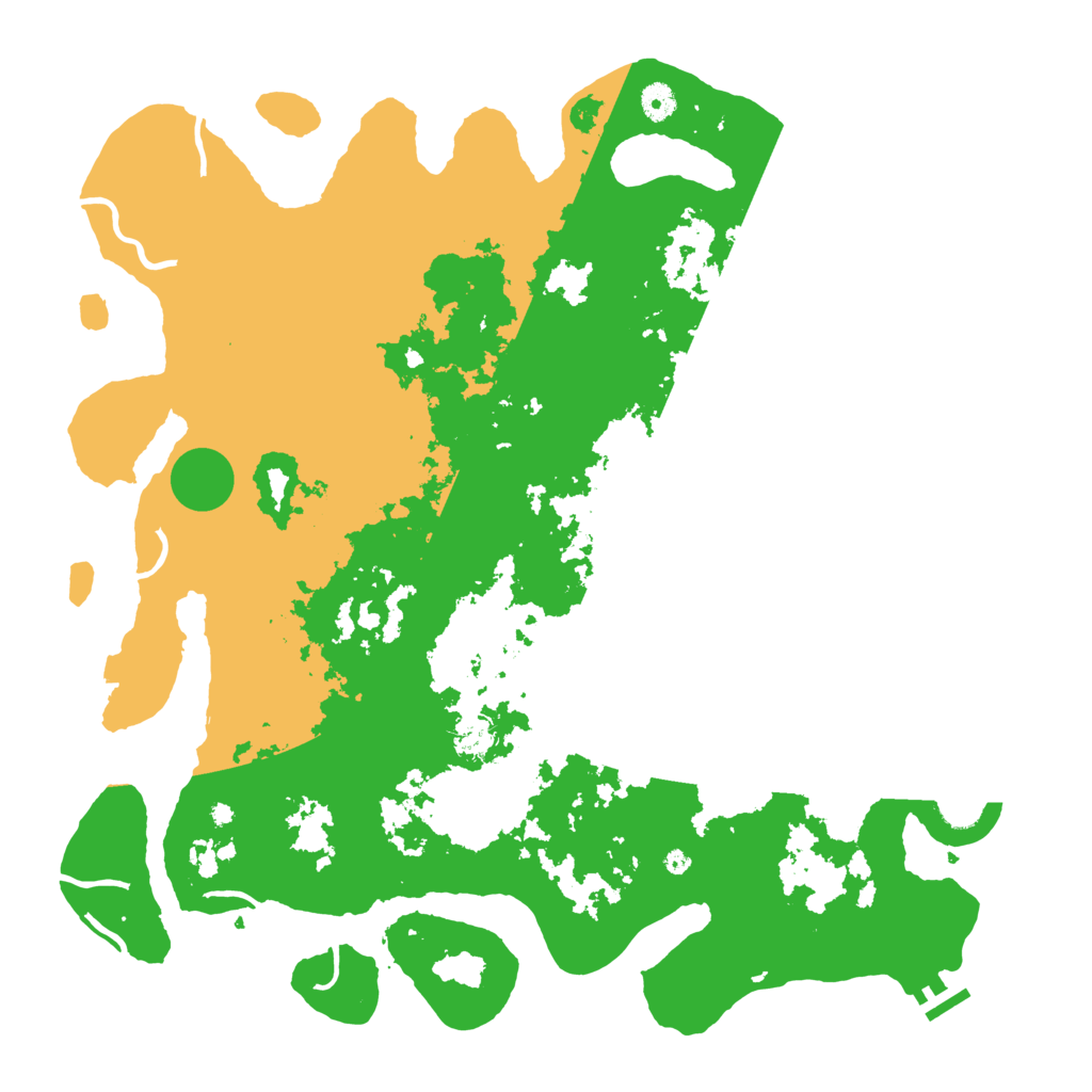 Biome Rust Map: Procedural Map, Size: 4547, Seed: 58687
