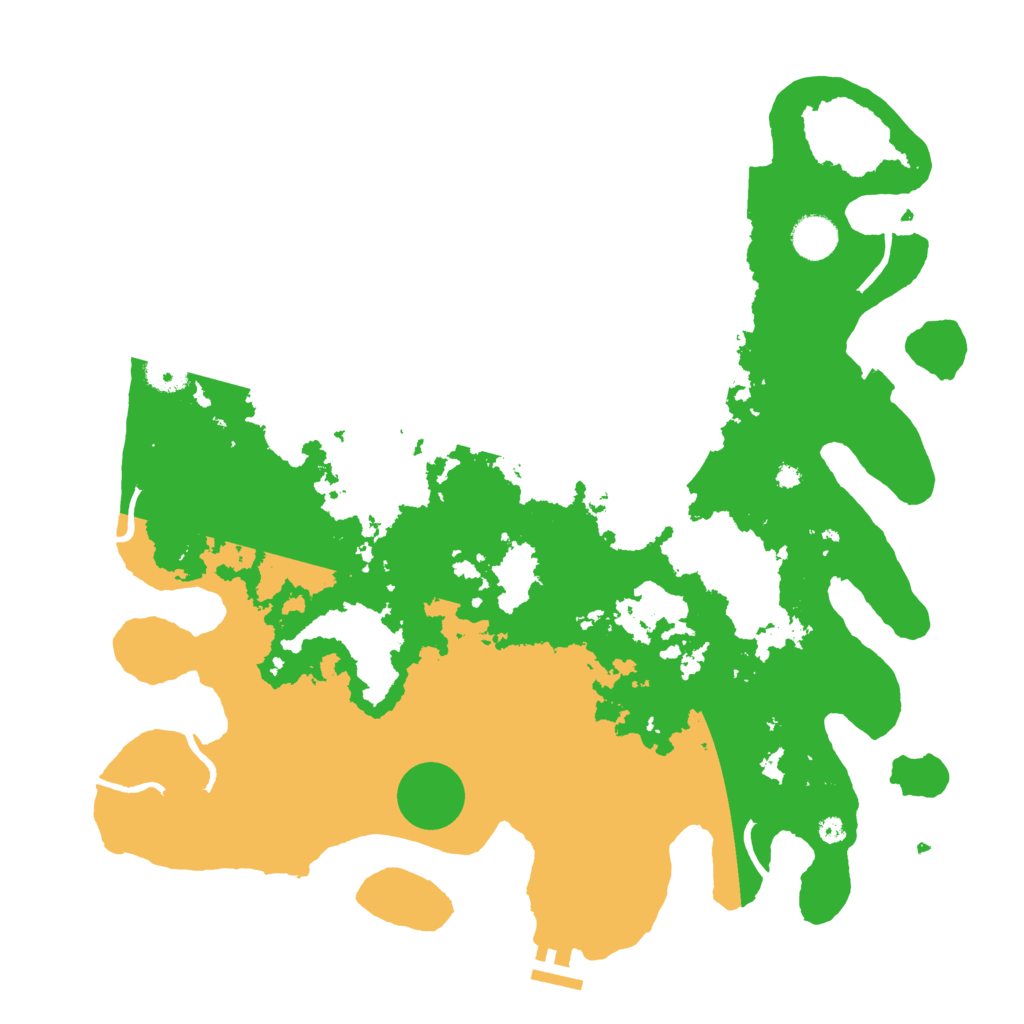 Biome Rust Map: Procedural Map, Size: 4000, Seed: 125819391