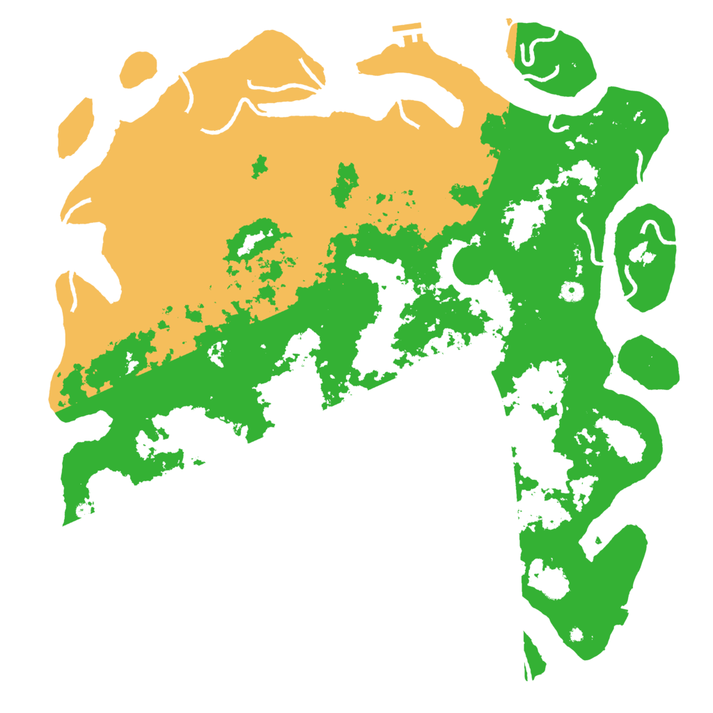 Biome Rust Map: Procedural Map, Size: 5000, Seed: 34903930