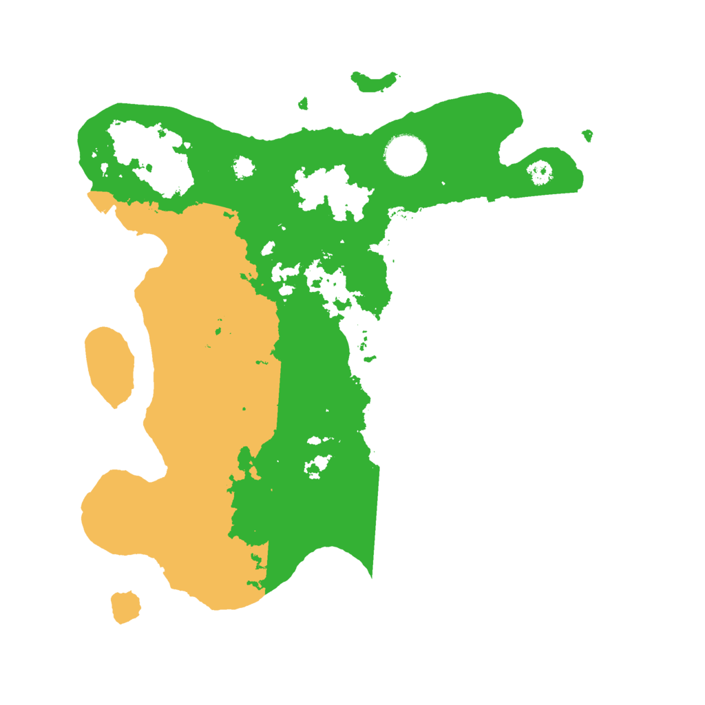 Biome Rust Map: Procedural Map, Size: 3000, Seed: 1322220865