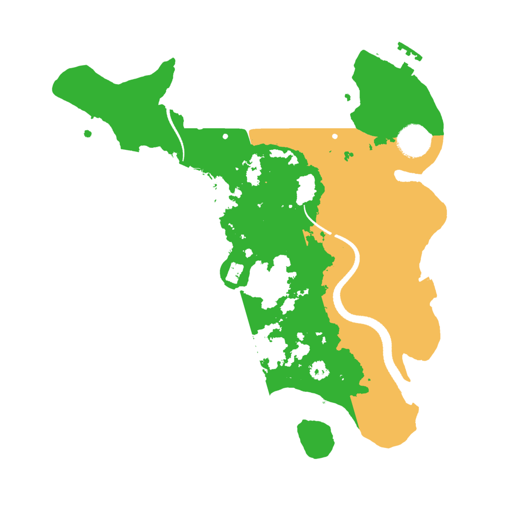 Biome Rust Map: Procedural Map, Size: 2750, Seed: 734959663