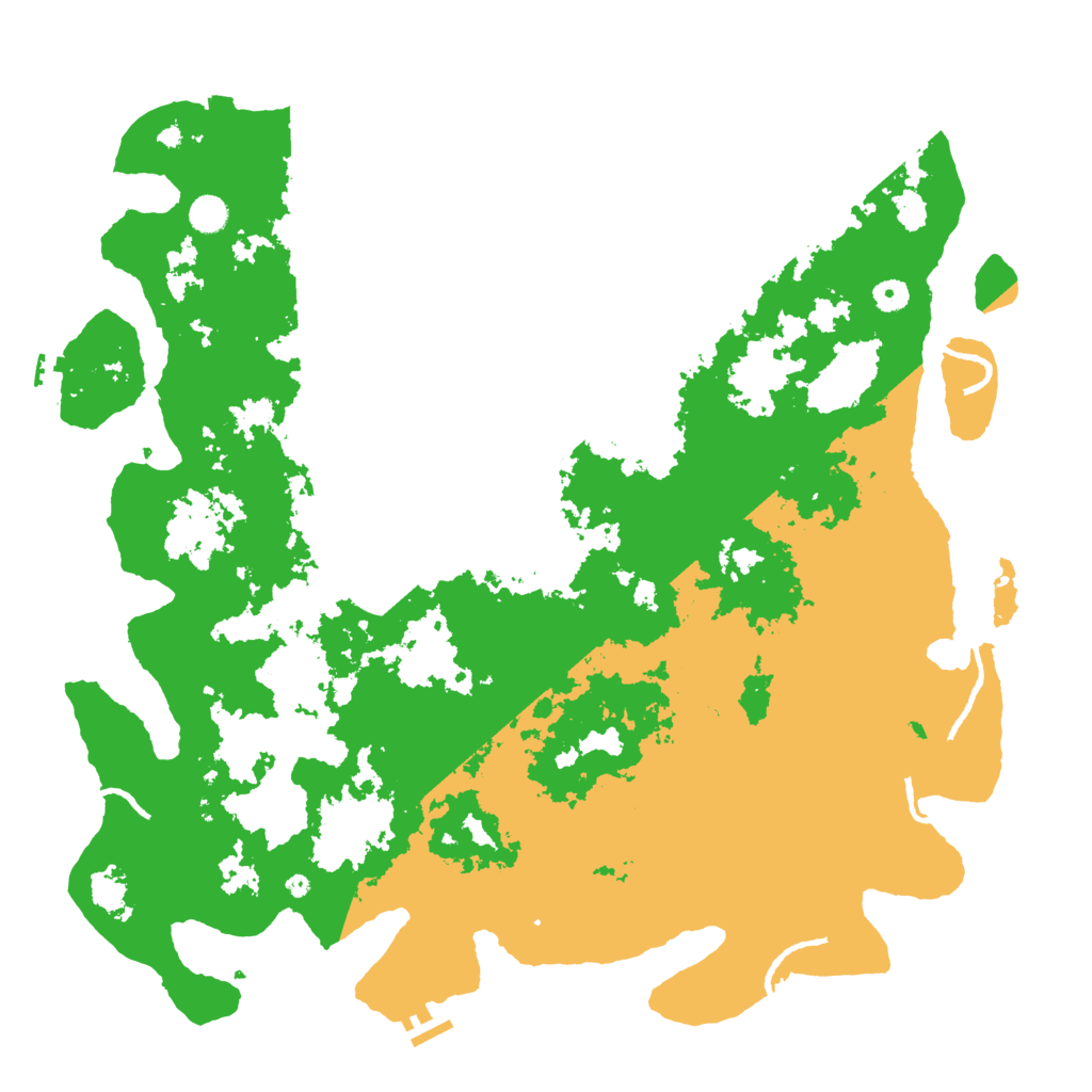 Biome Rust Map: Procedural Map, Size: 5000, Seed: 984835699