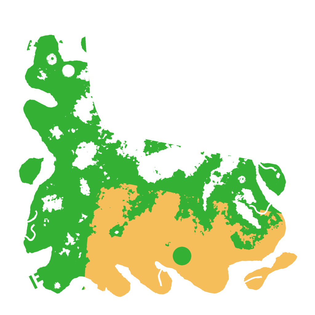 Biome Rust Map: Procedural Map, Size: 4500, Seed: 1430700191