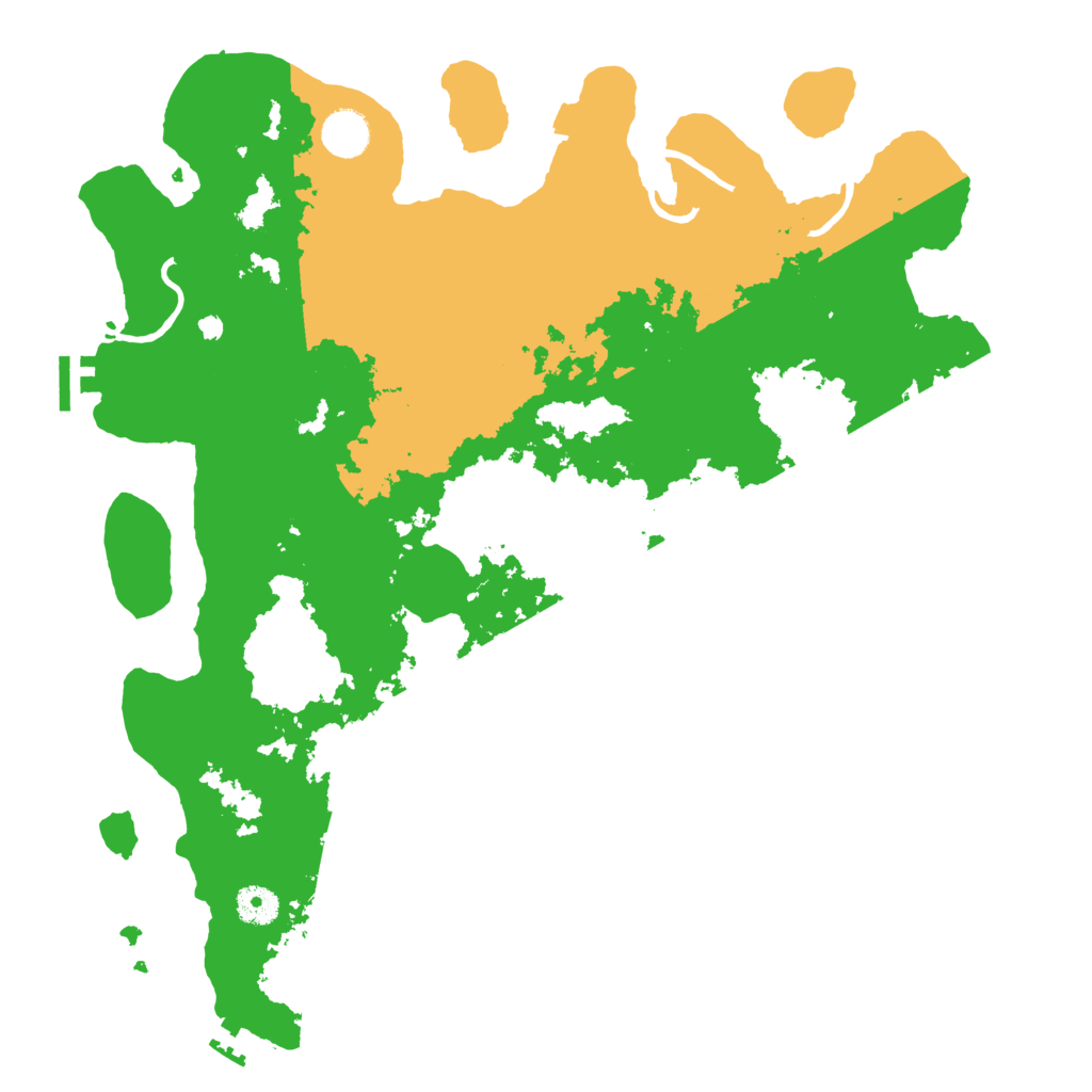 Biome Rust Map: Procedural Map, Size: 4000, Seed: 2008355117