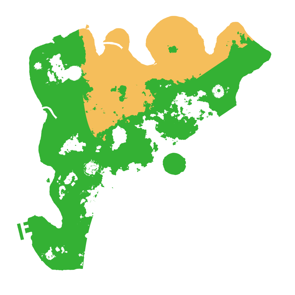 Biome Rust Map: Procedural Map, Size: 3600, Seed: 1794175241