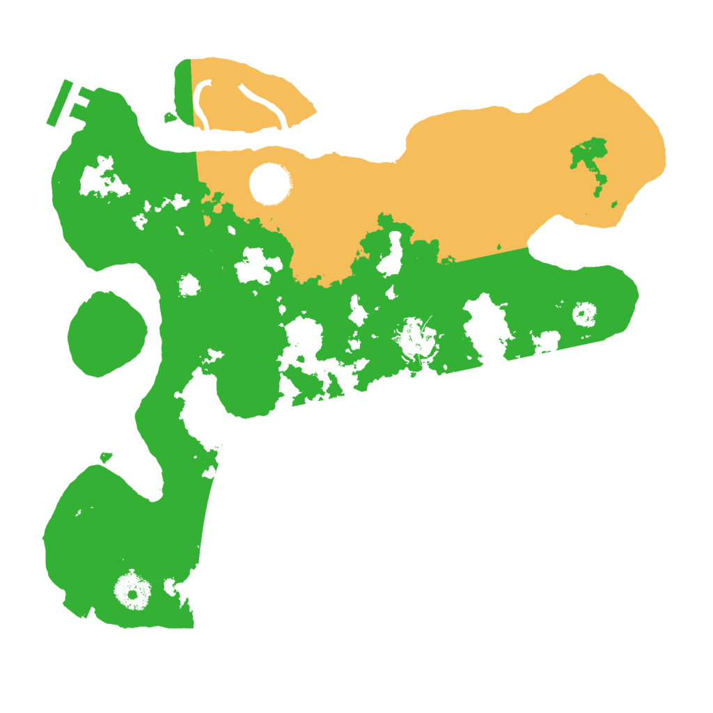 Biome Rust Map: Procedural Map, Size: 3000, Seed: 63471